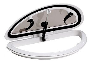 Gaiuta Vigia Escotilha Náutica De Ventilação 20 Pol Fumê