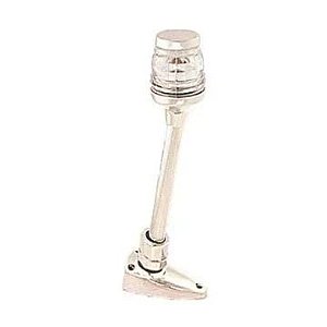 Luz De Alcançada Mastro Retrátil Em Aço Inox 24 Pol 12V
