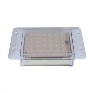 Luminária De Embutir Em Alumínio 30 Leds Lancha Motorhome