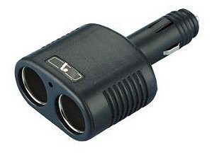 Adaptador Duplo De Tomada Isqueiro Veicular Fêmea 12V