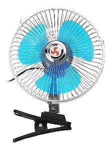 Mini Ventilador Portátil 12Volts Para Lancha Motorhome Carro