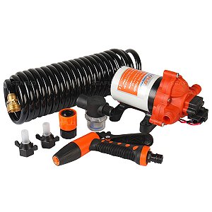 Bomba Pressurizada De Água Doce Seaflo 5 Gpm Ducha Completa