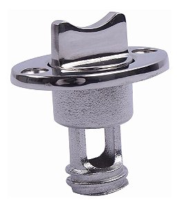 Bujão Bueira De Drenagem Em Aço Inox 1 Pol Para Barco Lancha