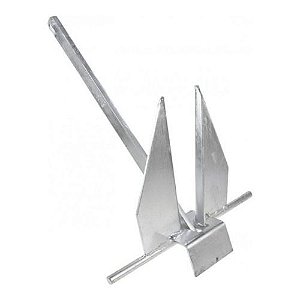 Âncora Danforth 2,5 Kg Galvanizada A Foto Lancha Jet Caiaque