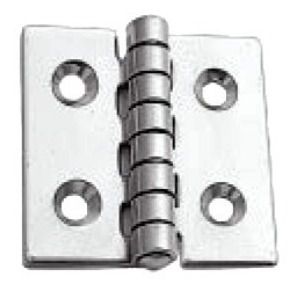 Dobradiças Aço Inox 30X40mm De Portas Armários Lancha