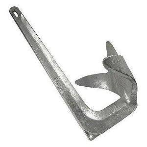 Âncora Bruce Galvanizada A Fogo 3,5 Kg Lancha Barco Veleiro