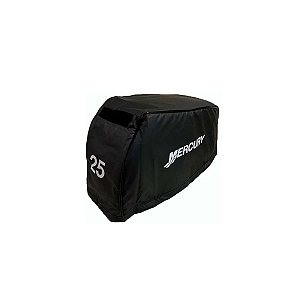 Capa Preta De Capo Para Motores Mercury 25hp Sea Pro 2 Tempo
