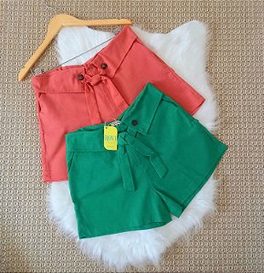 Short Linho de Amarrar