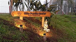 Placa Sítio Chácara 2 mt