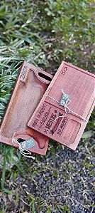 Kit Tábua Cedro + Gamela  DIA DOS PAIS