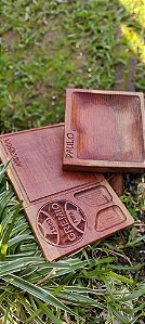 Kit Tábua Cedro + Gamela DIA DOS PAIS