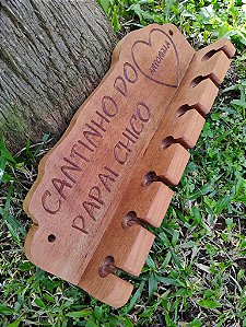 Porta Espetos 7 Espaços Personalizado