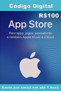 App Store R$100 - Apple BR