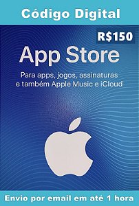 App Store R$150 - Apple BR