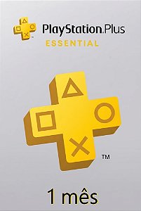 PlayStation Plus Essential – 1 Mês (PSN Gift Card)