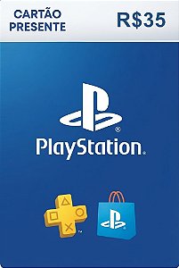 Gift Card Playstation R$ 35 (PSN Gift Card)