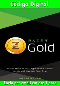 Cartão Presente Rixty / Razer Gold BR - R$100