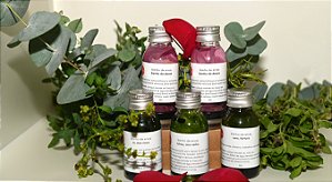 Kit 5 banhos ou sprays fitoenergéticos