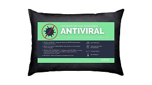 Capa para Travesseiro Fronha Antiviral, Antialérgica, Antibacteriana e  Antiodor - Preta - IMPAR