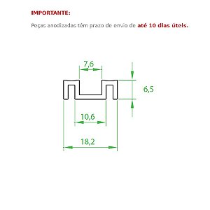Dissipador de Calor modelo HS 1807