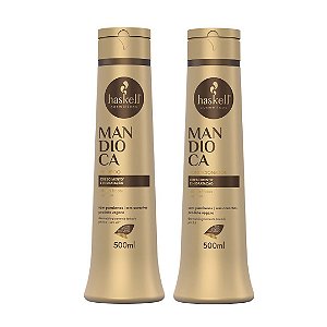 Haskell Mandioca - Shampoo 500 ml / Condicionador 500 ml