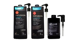 Truss Infusion Shampoo + Condicionador 1Litro + Cera 650ml