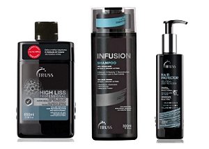 Truss Infusion Sh 300ml + High Liss 650ml + Hair Protector