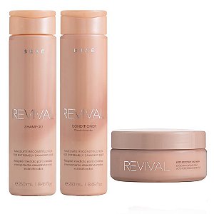 Braé Kit Shampoo Condicionador e Mascara Revival