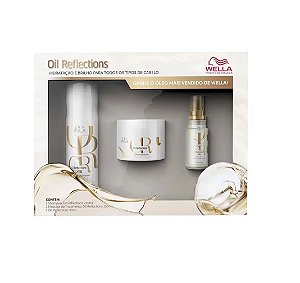 Wella Professionals Kit Oil Reflections - Shampoo/Máscara/Óleo