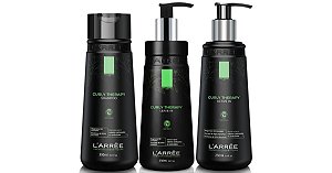 L'arrëe Curly Therapy Shampoo 300ml+Leave-In+Active In-250ml