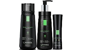 L'arrëe Curly Therapy Shampoo 300ml+Leave-In250ml+Óleo 45ml
