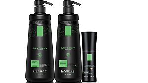 L'arrëe Curly Therapy Shampoo e Máscara Reparação 1L + Óleo