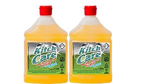 Kitch Care 2 Detergentes Desincrustante Alcalino – 1 Litro