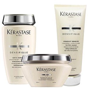 Kérastase Densifique Shampoo 250ml+Cond 200ml+Máscara 200g