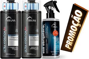 Truss Ultra Hydration Plus Shampoo e Cond 300ml+Uso Obrigat.
