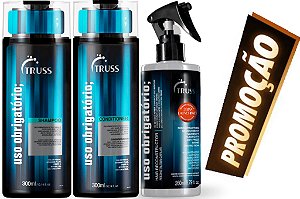 Truss Uso Obrigatório Shampoo e Cond 300ml + Uso Obrigatório