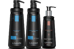 L'arrëe Intensive Restore Hydrasoft Sh e Másc 1L+Kinoa Leave