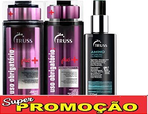 Truss Uso Obrigatório Plus+ Shampoo E Condicionador + Amino