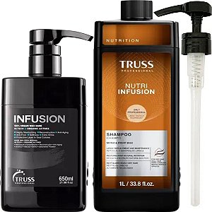 Truss Nutri Infusion Shampoo 1Litro + Cera Infusion - 650ml