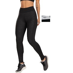 Calça Fitness Soft Botanic (4040)