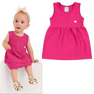 Fantoni Vestido Malha Anarruga Pink (30507)