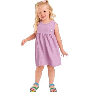 Fantoni Vestido Malha Anarruga Lilás (40555)