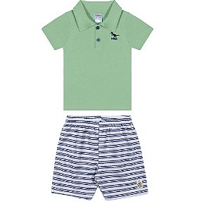 Fantoni Camiseta Gola Polo + Bermuda  (80294 / 80367)