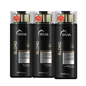 Truss Blond (2)Shampoo 300ml + (1)Condicionador 300ml