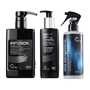 Truss Infusion 650ml + Night Spa 250ml + Reconstrutor 260ml