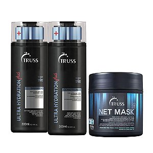 Truss Ultra Hydration Plus Sh 300ml + Cd 300ml + Net Mask 550g