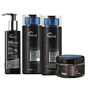 Truss Miracle Sh 300ml + Cd 300ml + Mask + Hair Protector