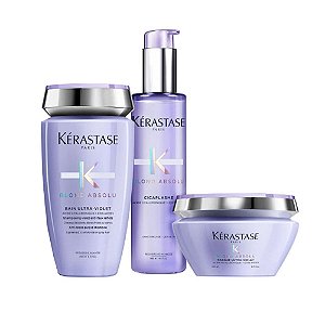 Kérastase Blond Absolu Ultra-Violet Sh 250ml + Másc. 200g + Cicaplasme