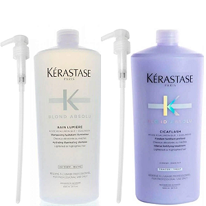 Kérastase Blond Absolu Lumiere Sh 1L + Cicaflash 1L