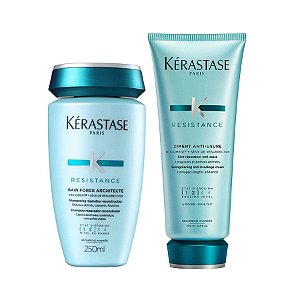 Kérastase Résistance Force Architecte Sh 250ml + Ciment Anti-Usure 200ml